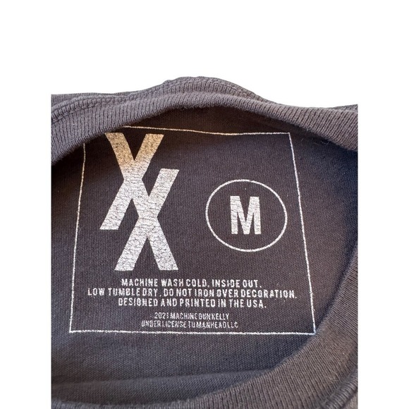 Machine Gun Kelly Tickets to My Downfall 2021 Band T shirt Black Medium - Picture 2 of 4